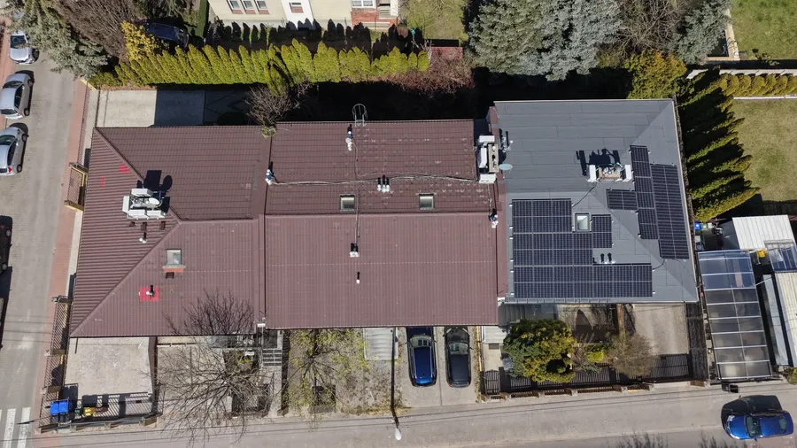 Fotowoltaika z magazynem energii – Dach przed